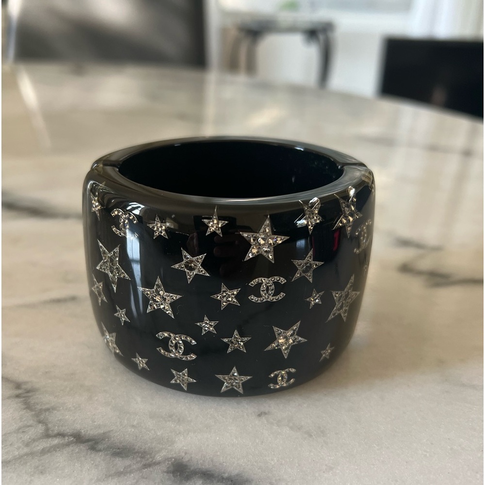 Chanel Chunky Bangle - 100% authentic guaranteed